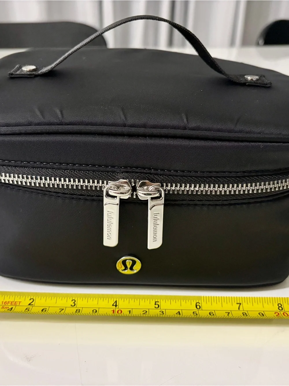lululemon athletica Black Travel Cosmetic Case